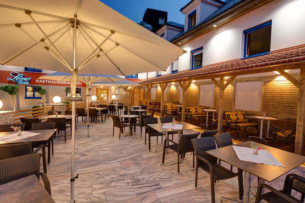Hotel Leimer Braeu Lenzing Buitenkant foto